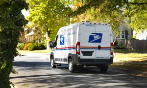 usps van