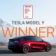 Tesla Model Y won a Safety Award by What Car?