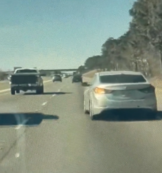A Tesla Model 3 owner is thanking Tesla's Full Self-Driving (FSD) Beta for slowing down and safely avoiding an accident along I-10 in Baton Rouge, Louisiana, on Saturday.