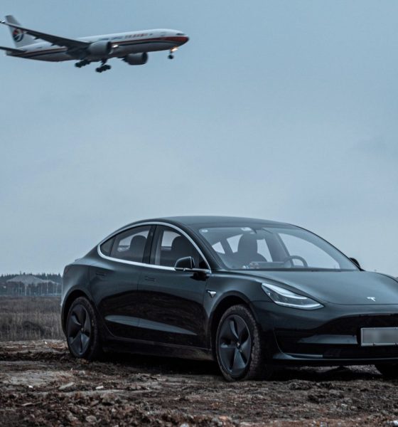 tesla airport