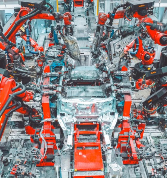 tesla body shop shanghai
