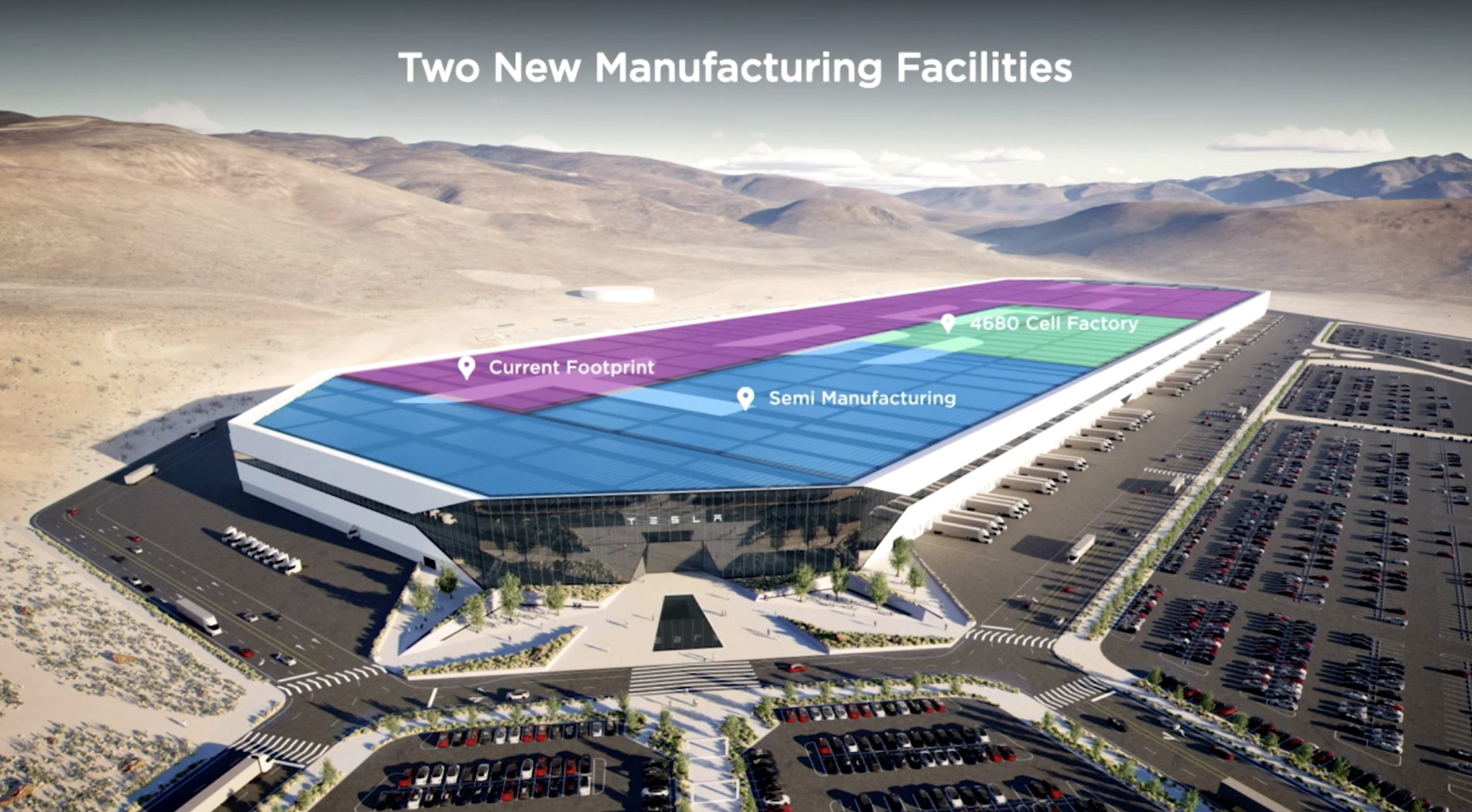 Tesla 4680 battery plant in Giga Nevada to ramp up to 500 GWh long-term