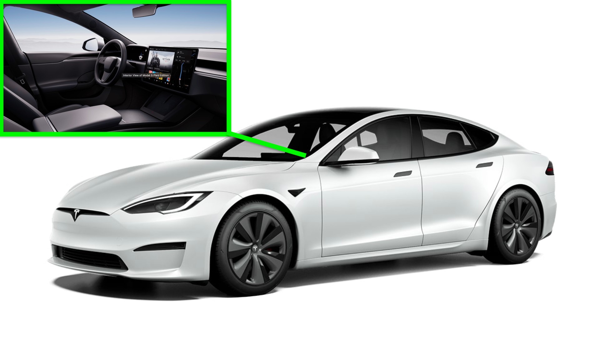 Tesla Model S & Model X round steering-wheel option