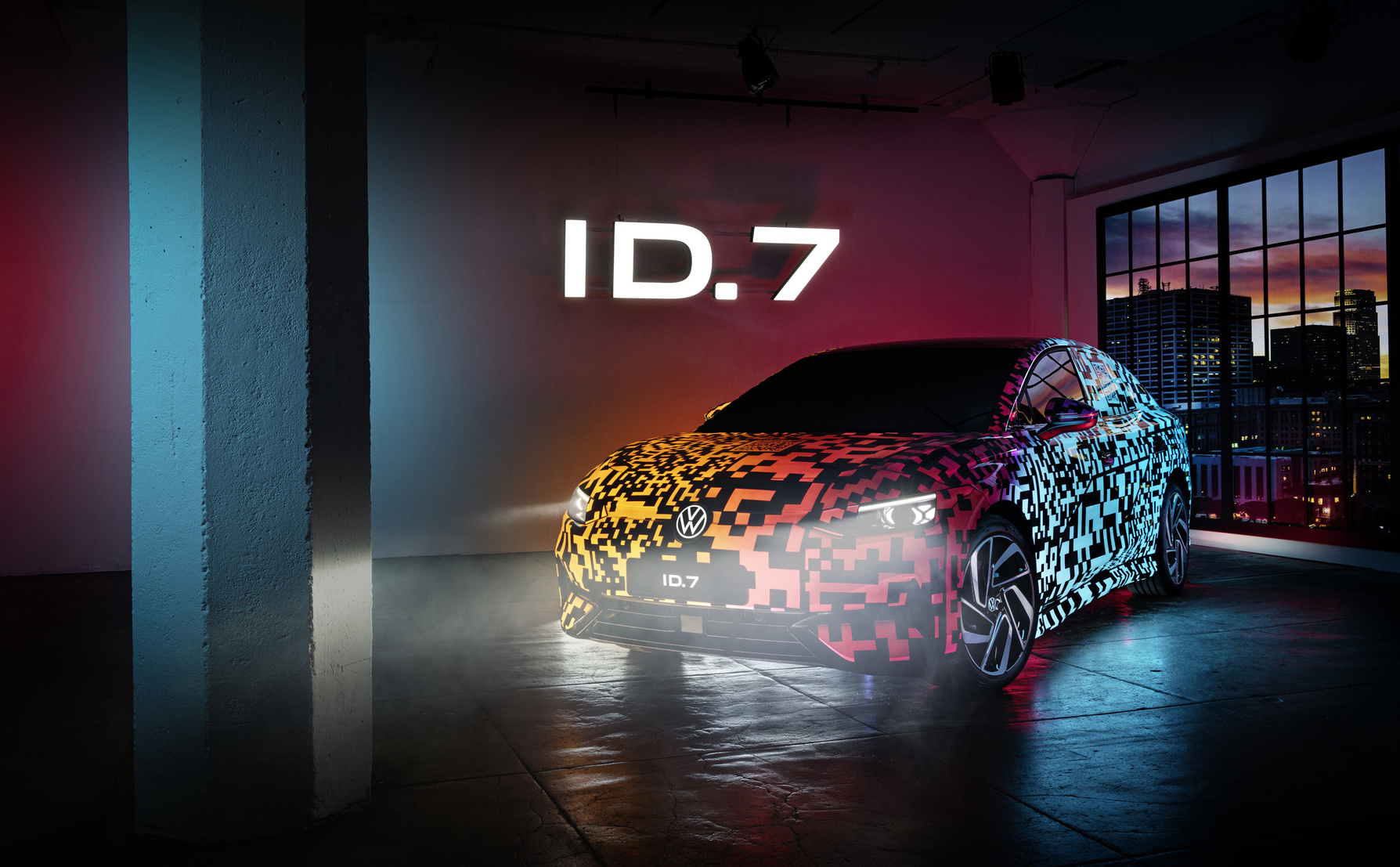 Volkswagen ID.7 premieres with Smart Camouflage