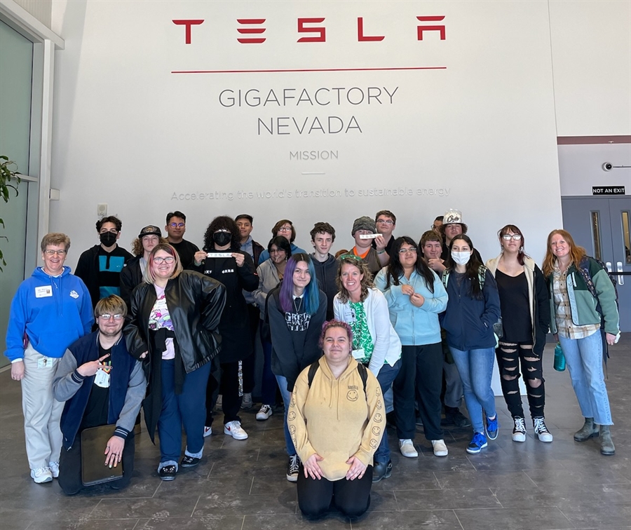 Pioneer Academy Students visit Tesla Crop