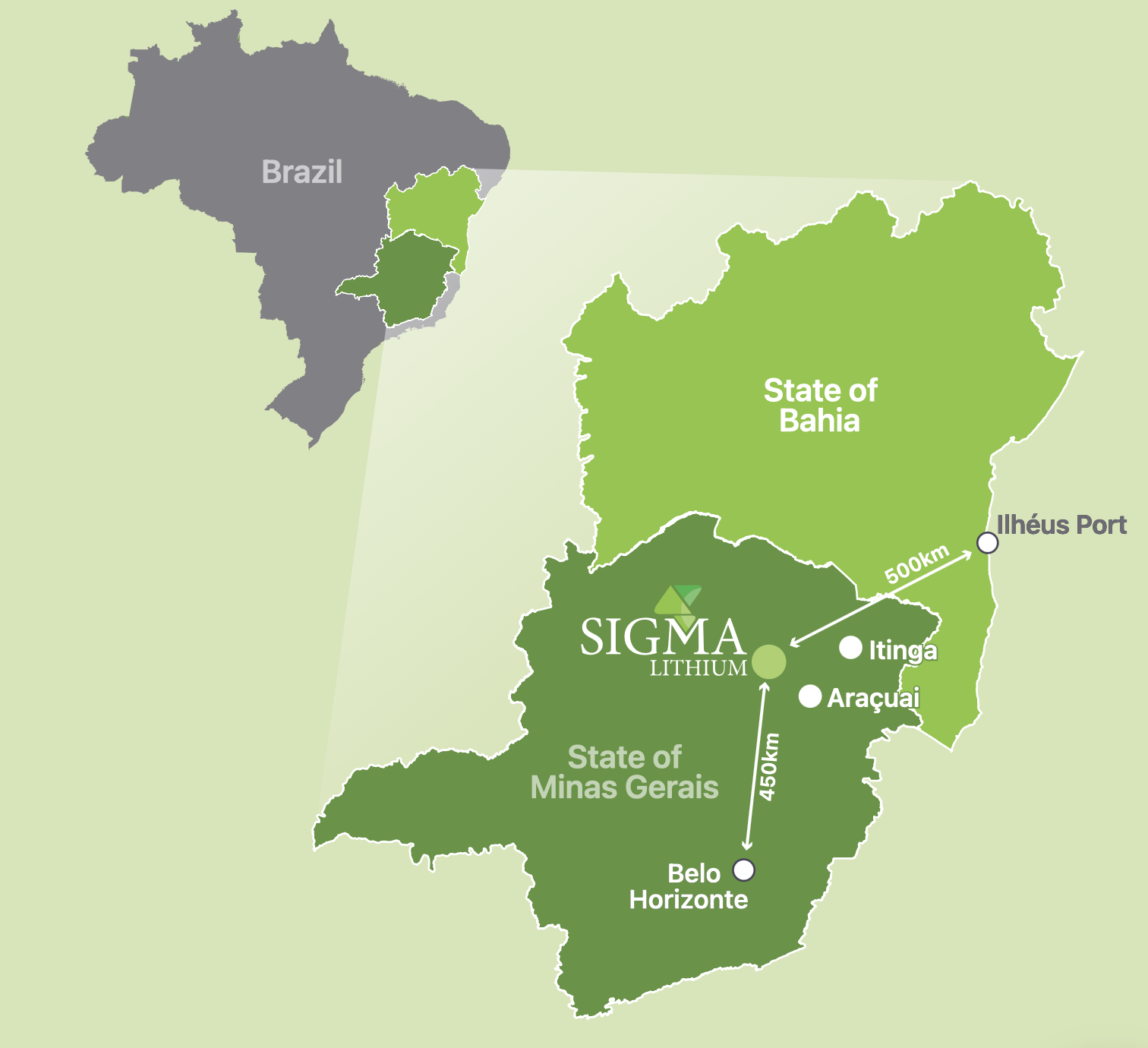 Sigma Lithium Map