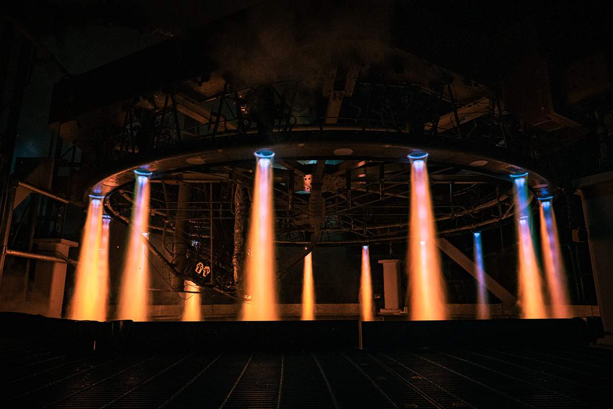 Stoke Space upper stage engine prototype 2022 static fire 2 (c)