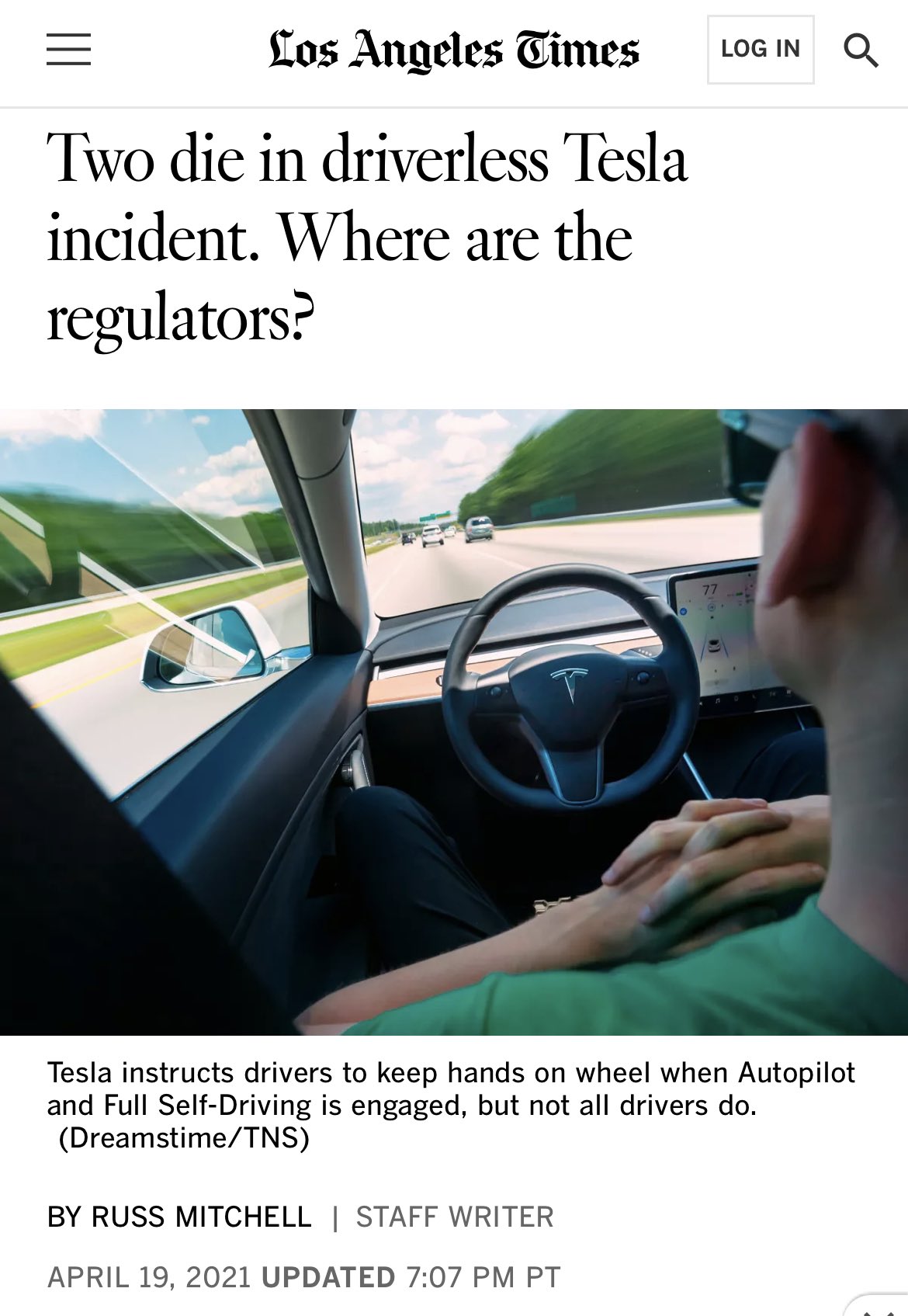 driverless-autopilot-crash-report