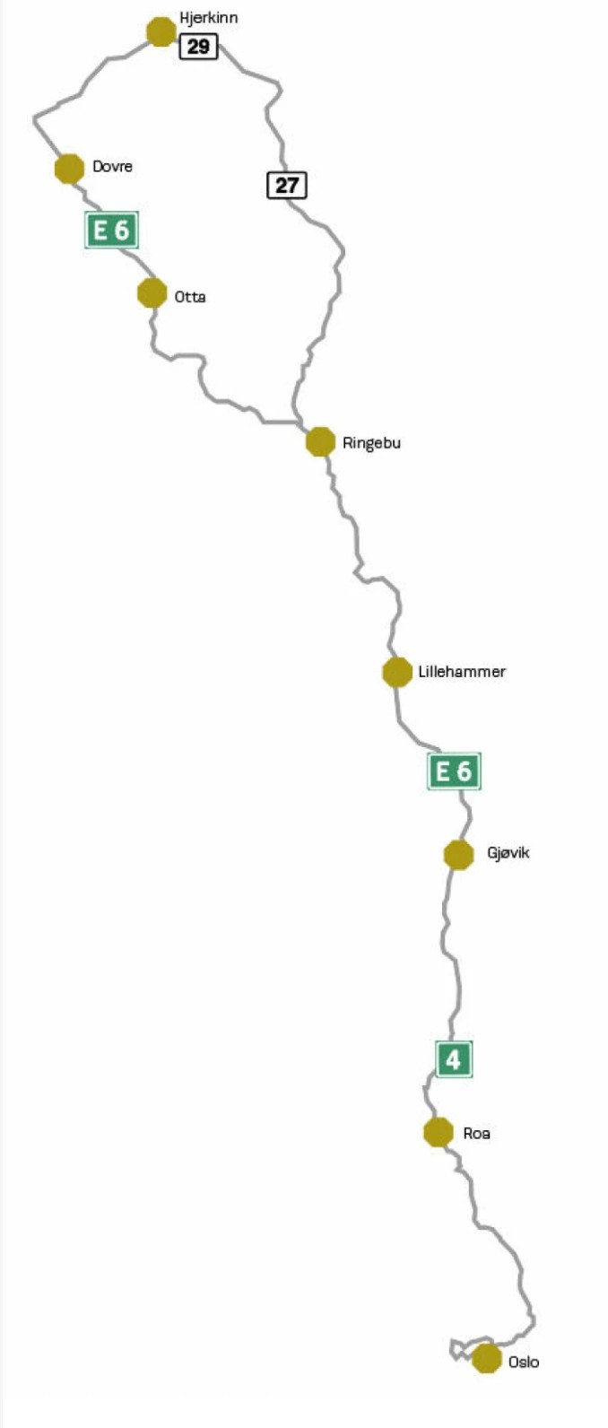 ev testing winter norway map