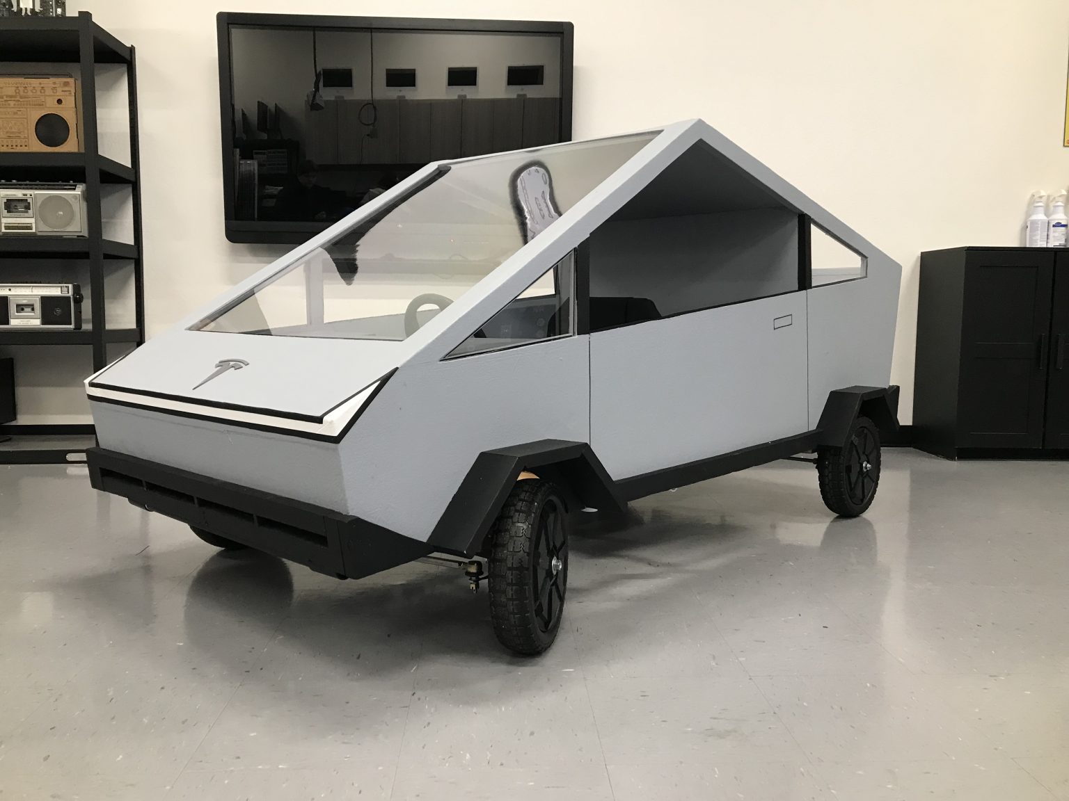 This Tesla Cybertruck replica is far from ordinary for all the best reasons