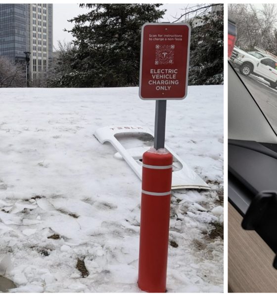 tesla supercharger magic dock