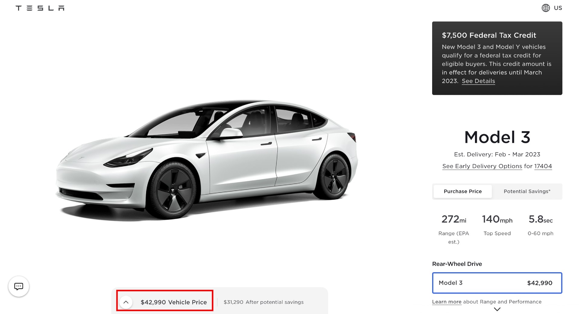 Tesla model 3 price cut deals
