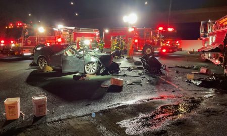 tesla crash