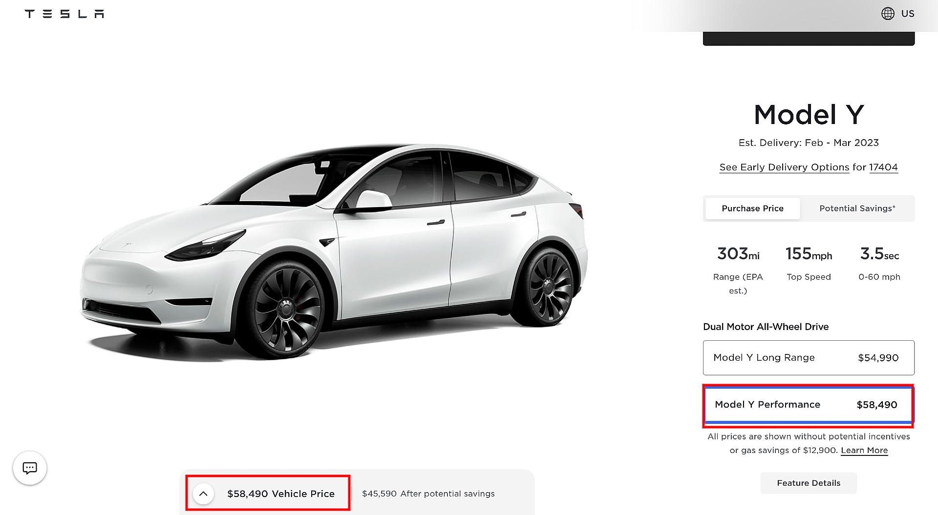 Tesla Model Y – Changes and updates list