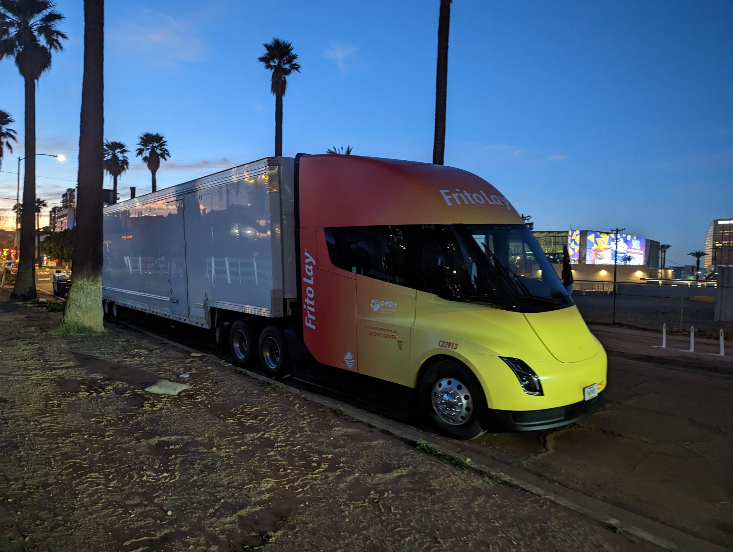 tesla semi super bowl