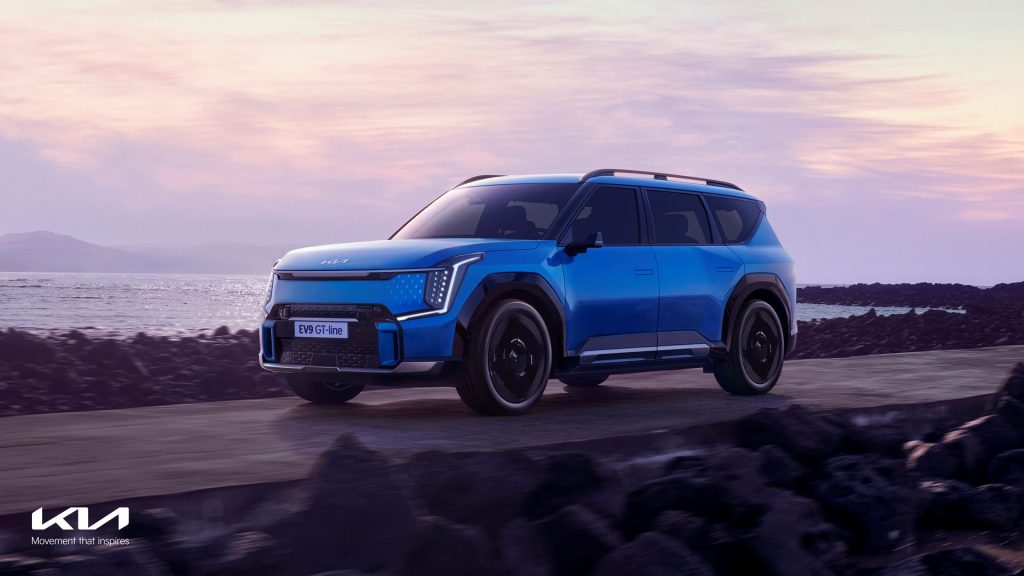 Kia EV9 specs revealed 336mile range, 379 HP, 99.8kWh battery