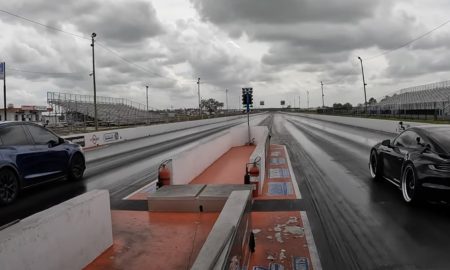 Tesla Model X Drag Race