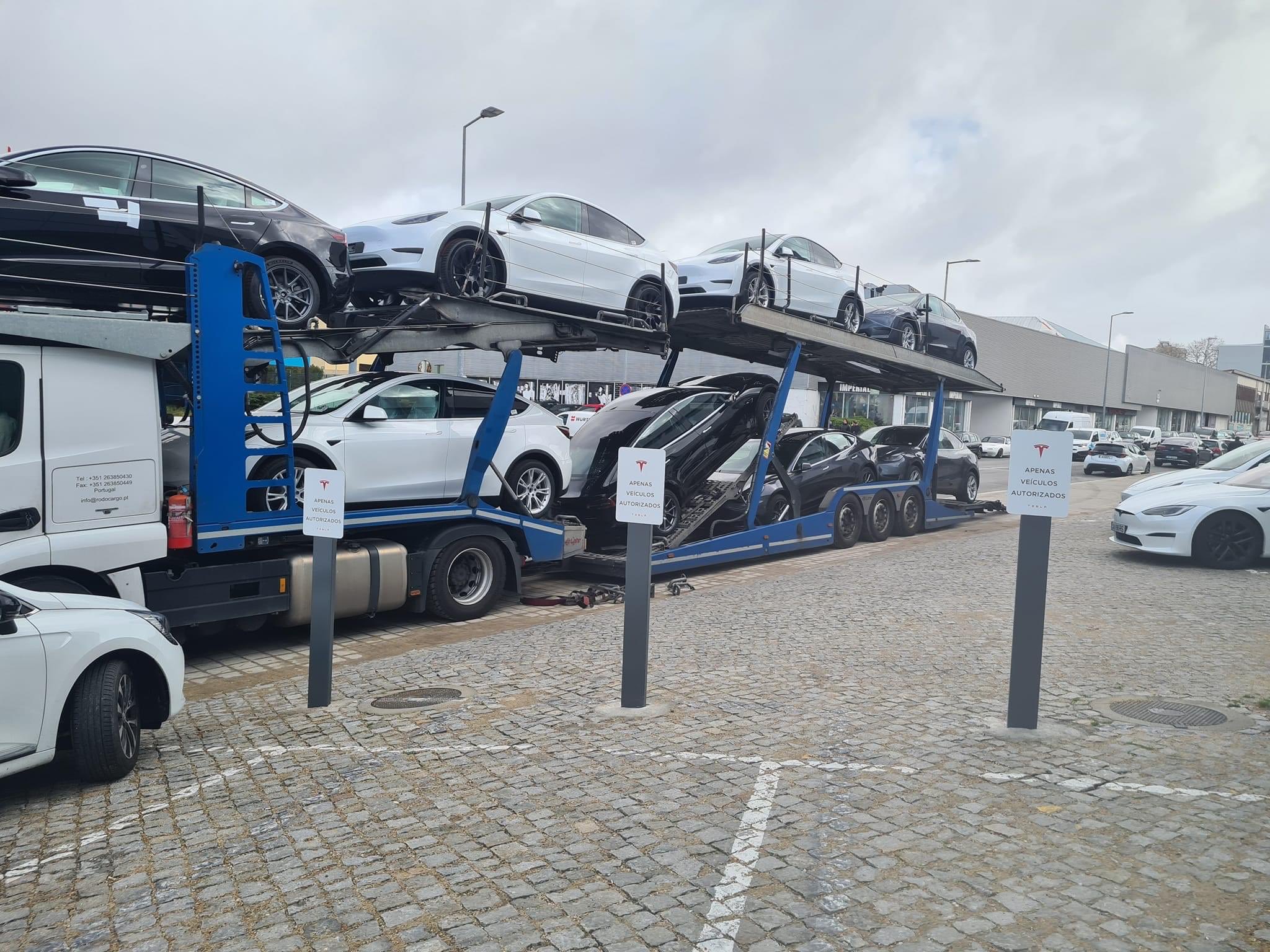 Tesla Deliveries Portugal
