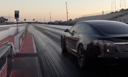 Tesla Model S Drag Race