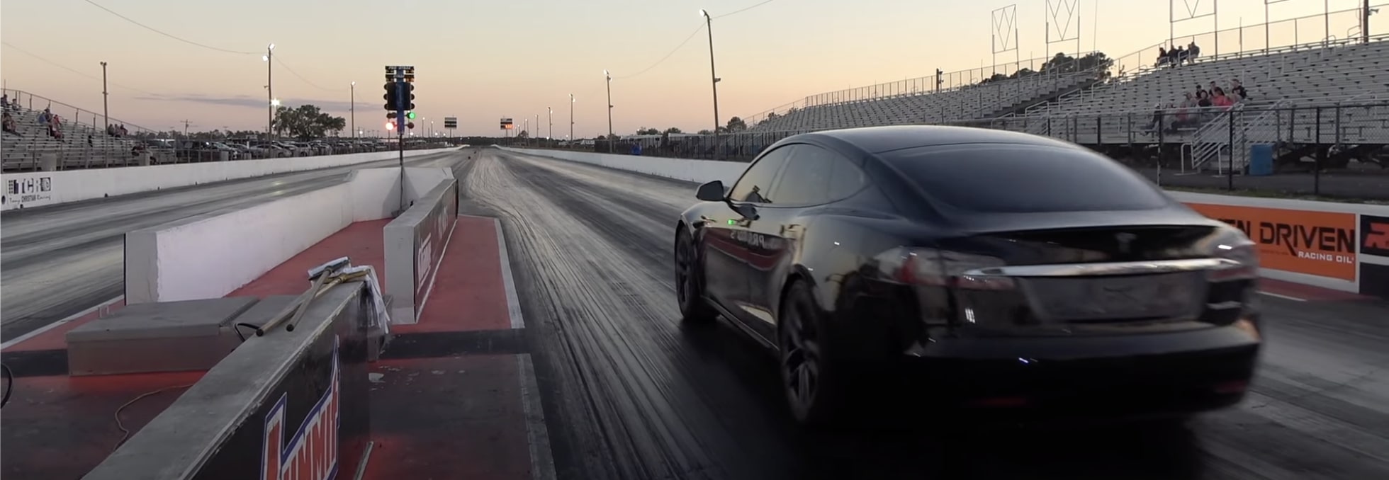 Tesla Model S Drag Race