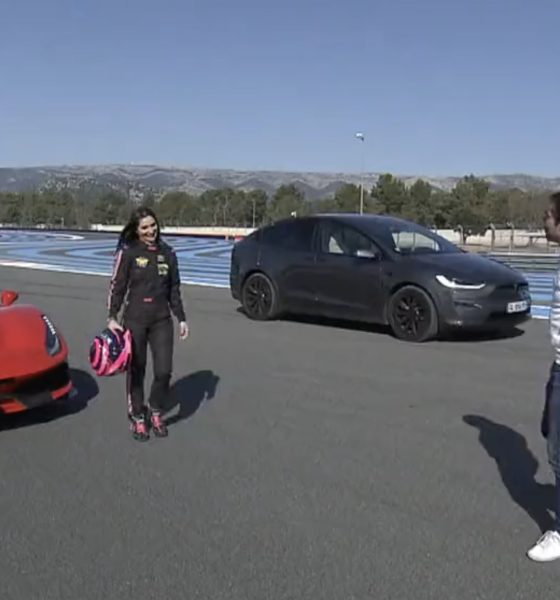 Tesla Model X Drag Race