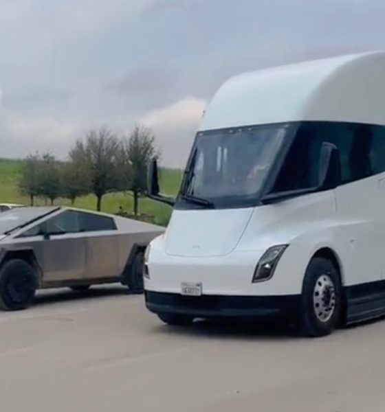 Tesla Semi Drag Race