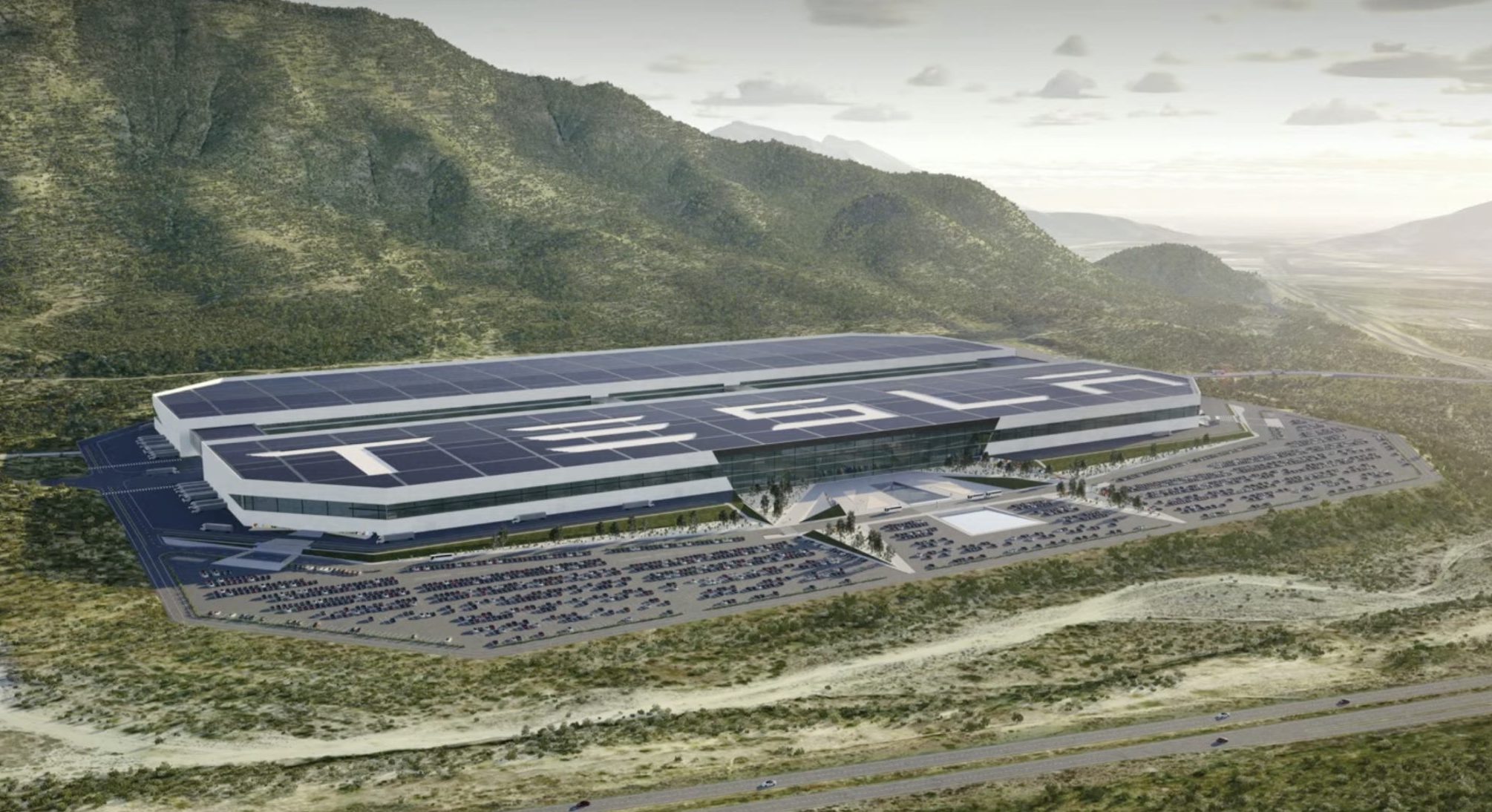 Tesla’s Global Staff Reduction Does Not Affect Giga Mexico Construction in Nuevo León”.