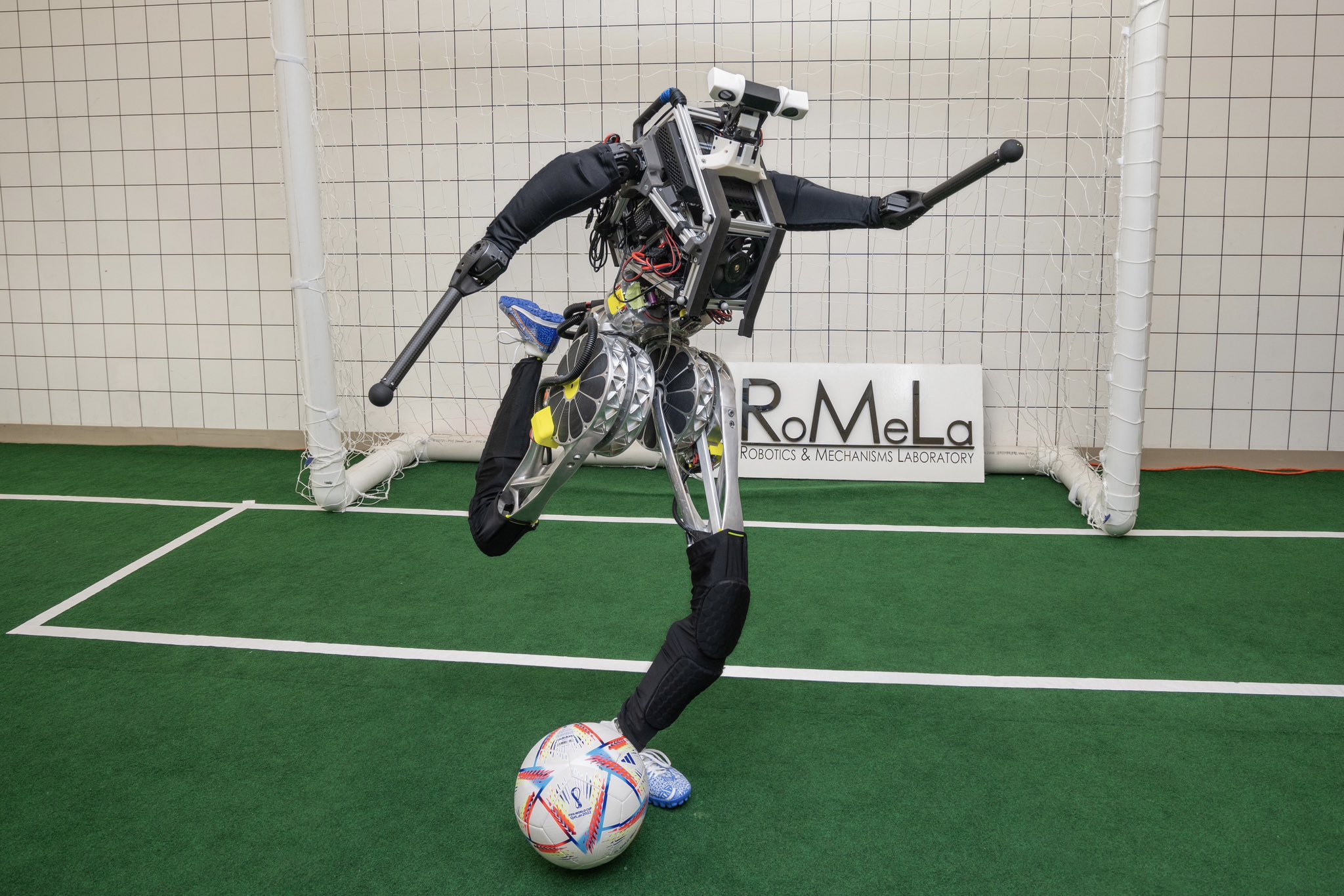 UCLA unveils new ARTEMIS robot for its football tournament