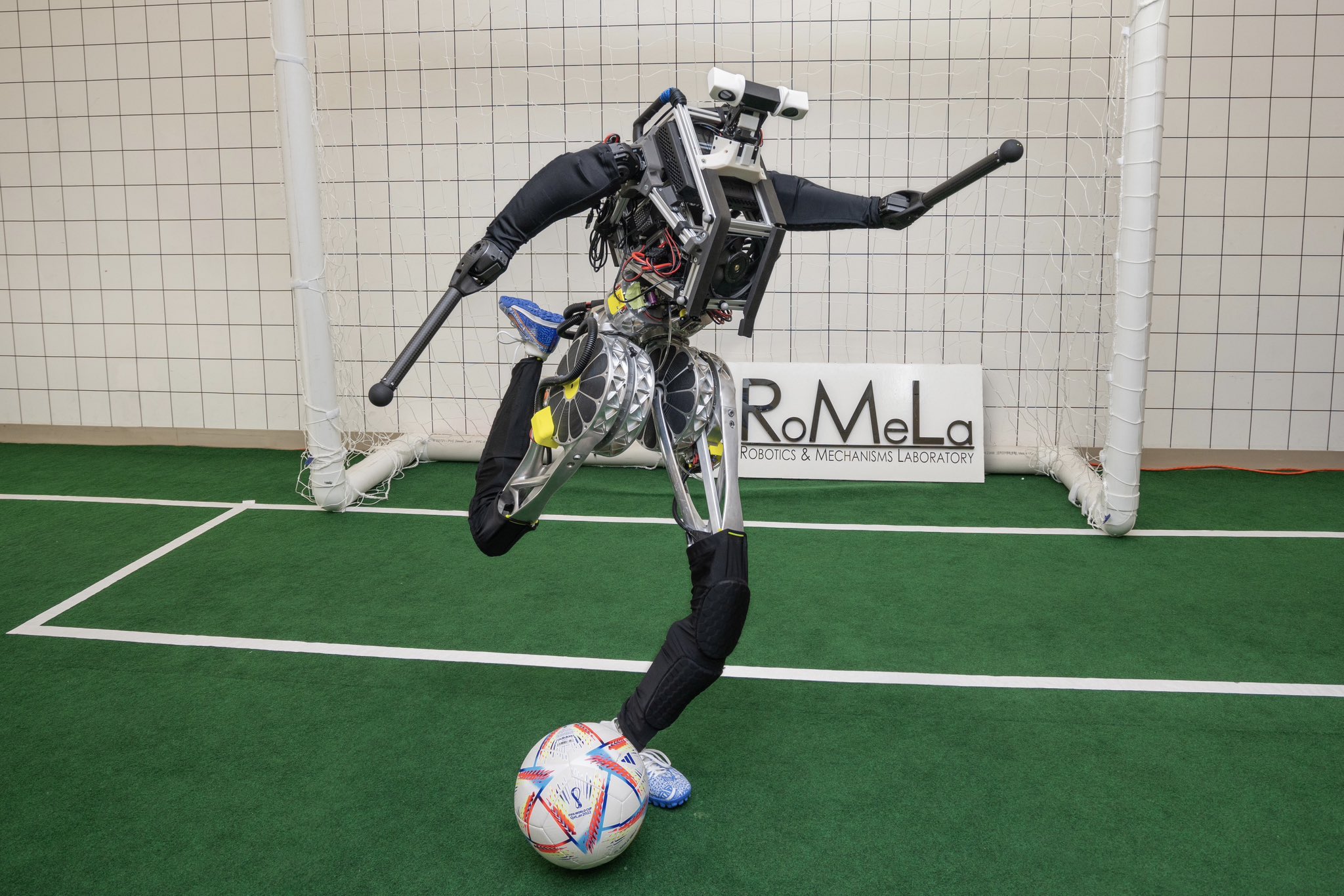 UCLA Unveils New ARTEMIS Robot For Soccer Tournament