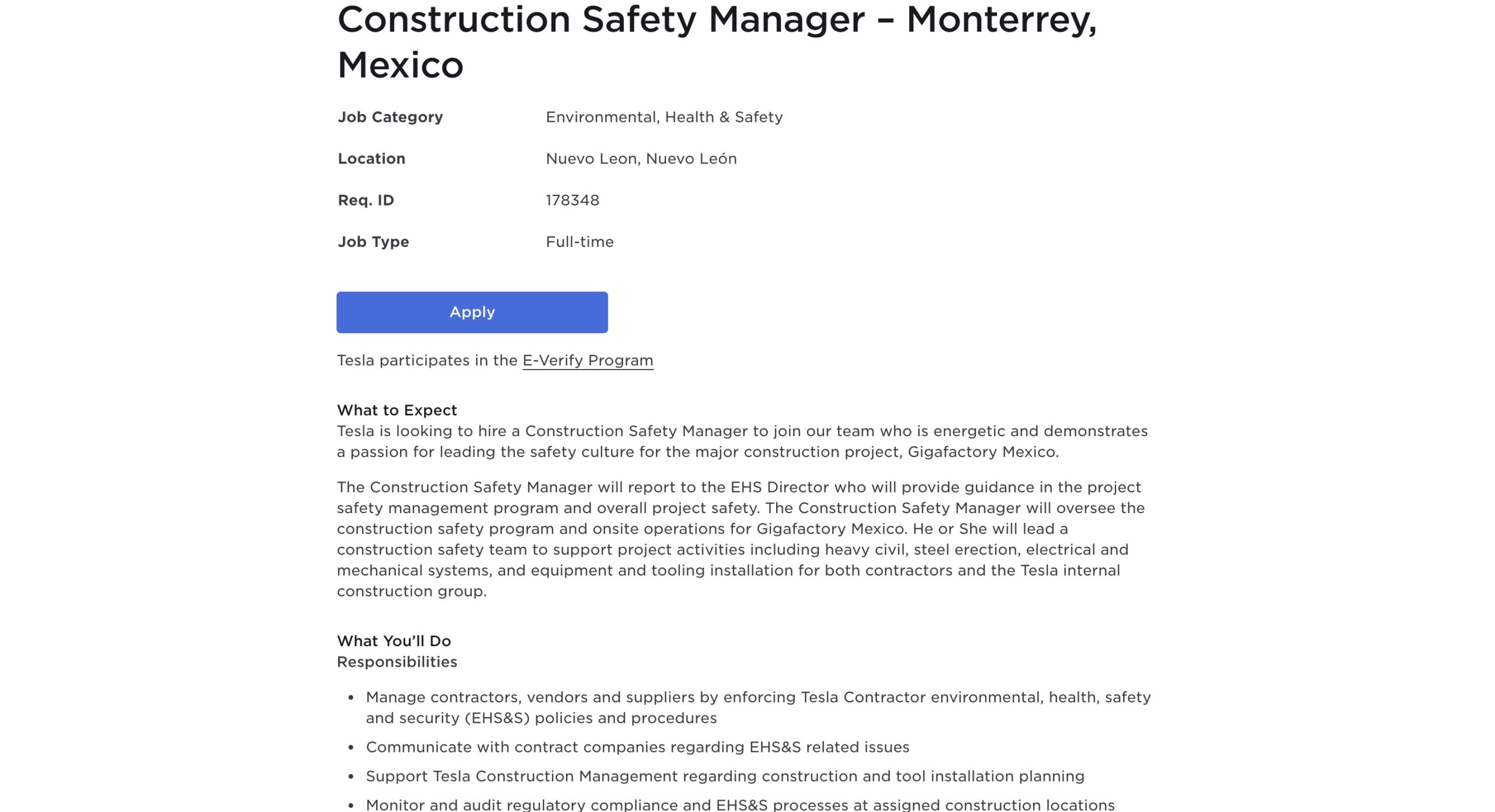 giga-mexico-construction-safety-manager