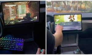 tesla gaming