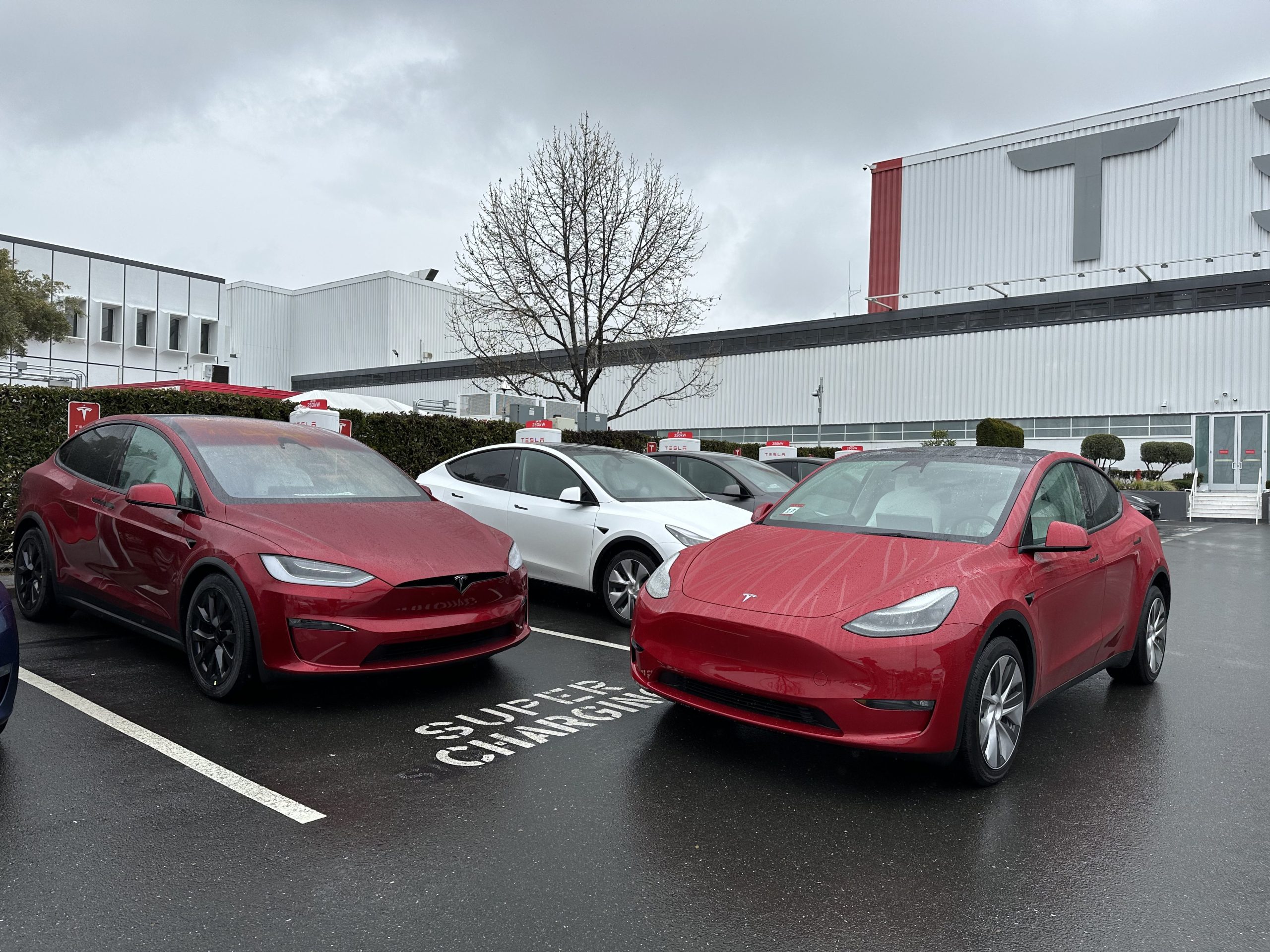 tesla ultra red