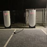 tesla supercharger v4 cable length