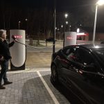 tesla supercharger v4 cable length