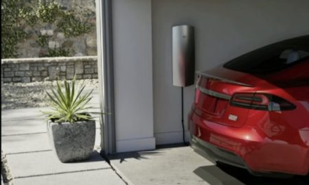 tesla using a wireless charger
