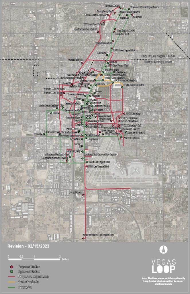 LVCC Loop  Passenger Station Map, Updates & More Info