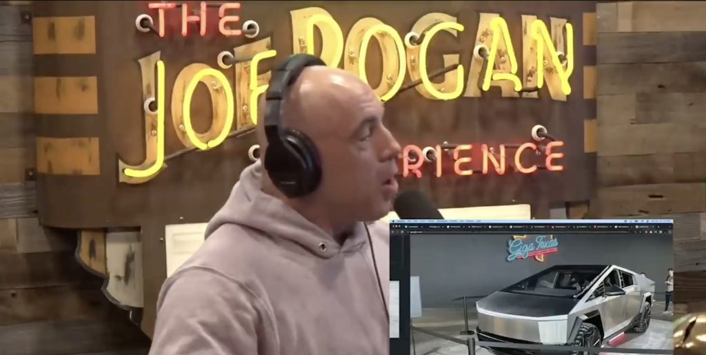 Tesla Cybertruck praised by Joe Rogan ahead of production launch