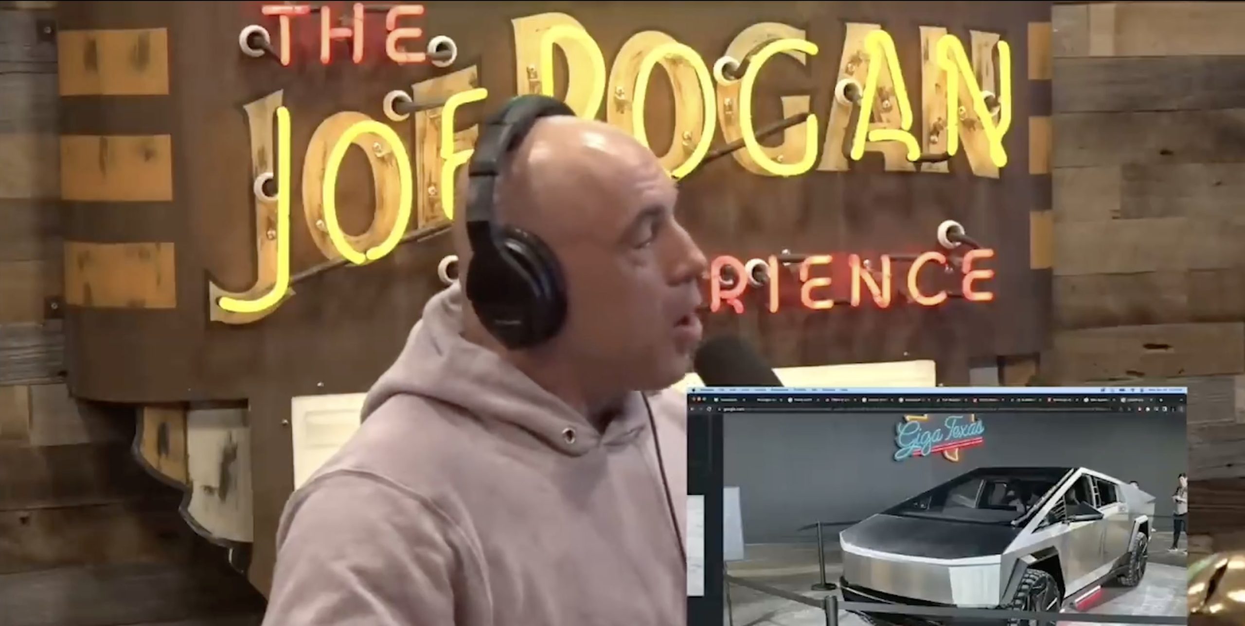 Joe Rogan Cybertruck