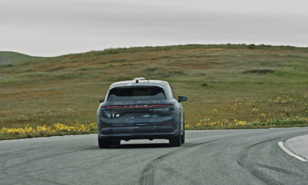 lucid gravity suv testing