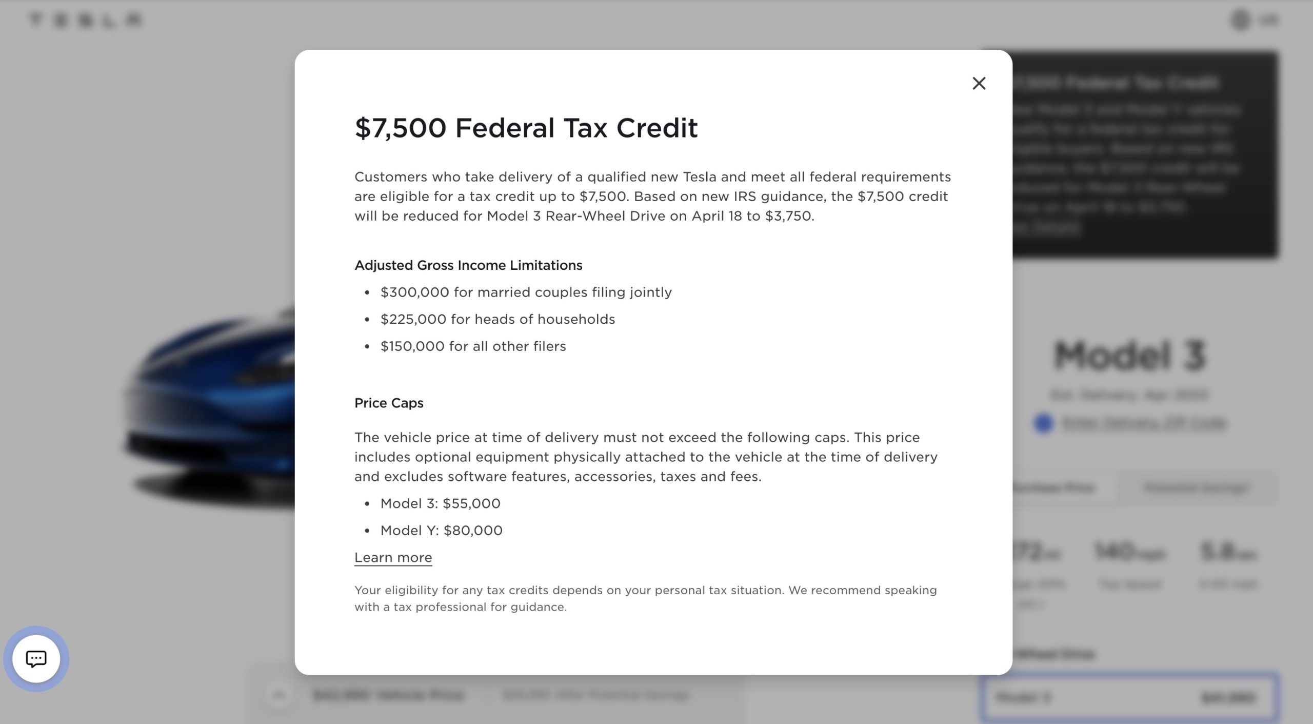 model-3-rwd-federal-tax-credit