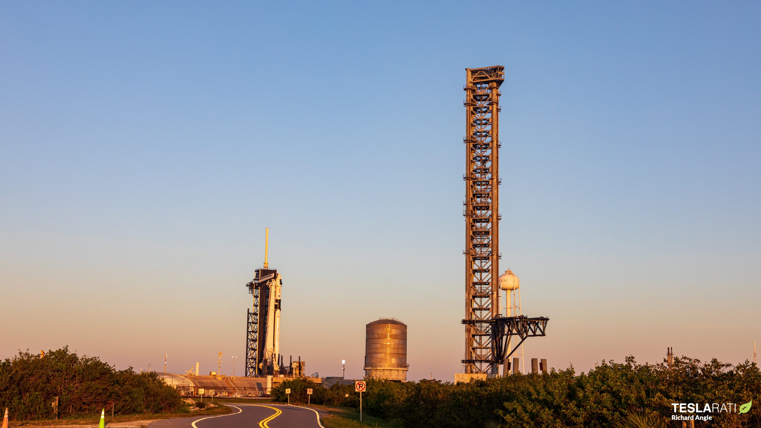 spacex lc39a starship launchtower