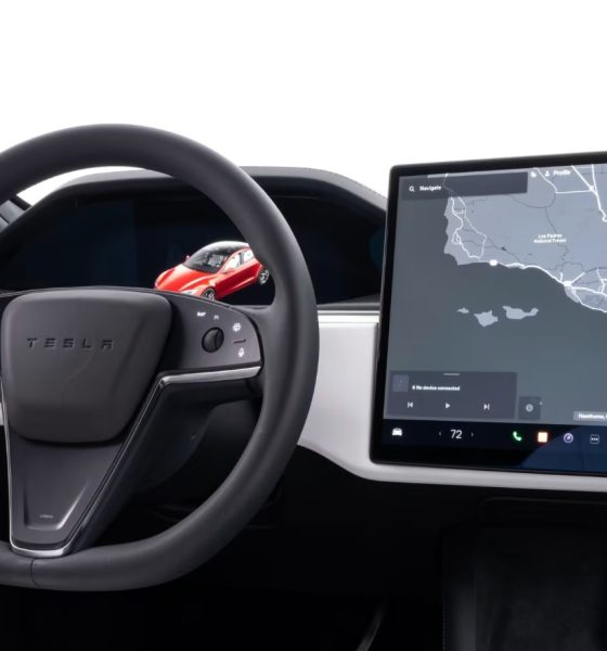 tesla round steering retrofit