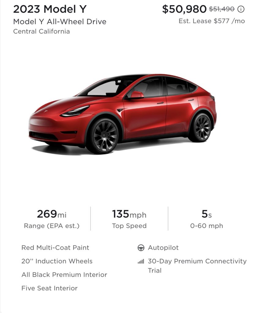 2023 Tesla Model 3 and Model Y prices rise weeks after RRPs were