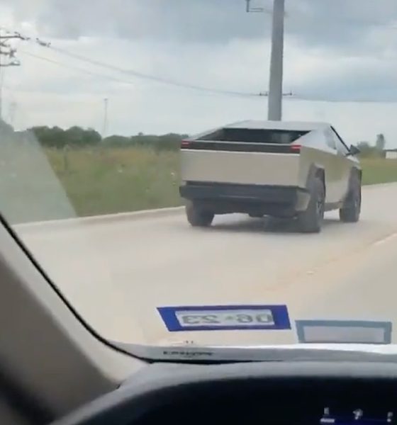 tesla cybertruck testing