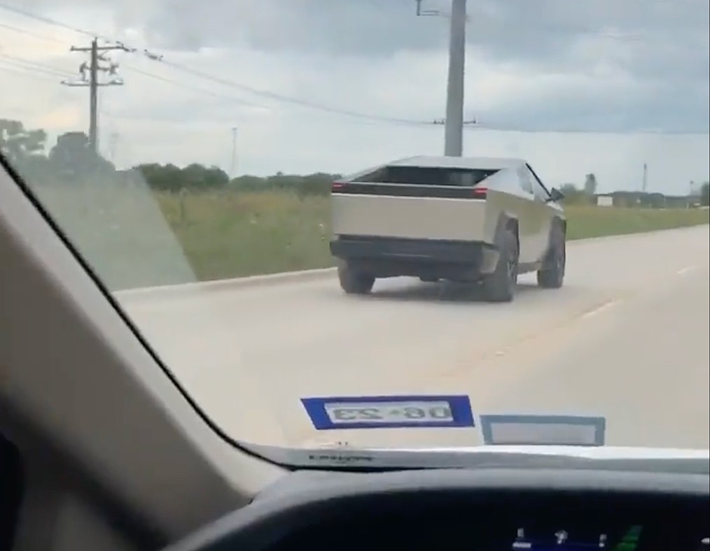 tesla cybertruck testing