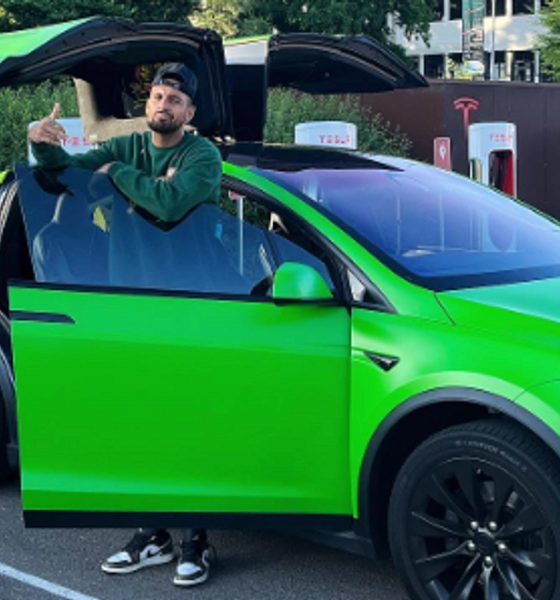 tesla model x nick kyrgios