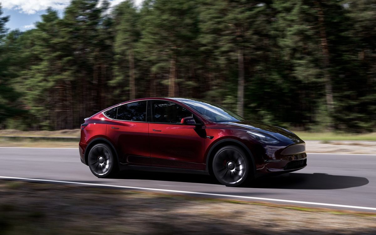 New Tesla Model Y Colors: Quicksilver & Midnight Cherry Red - T