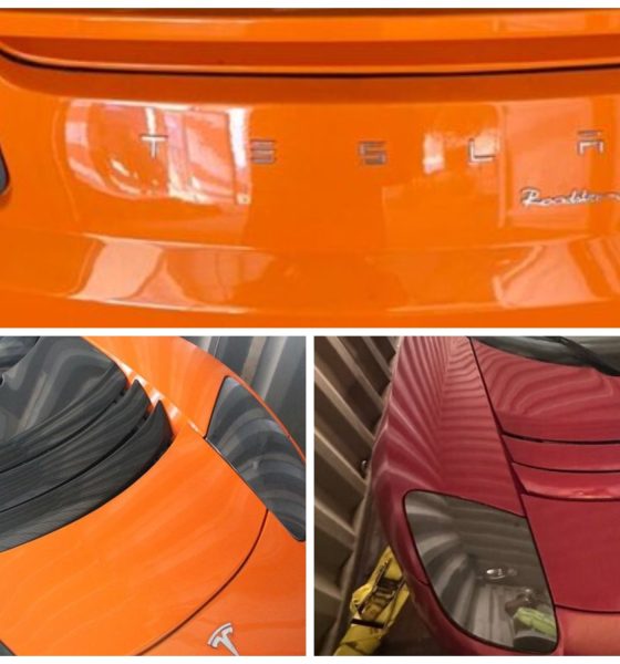 tesla roadster trio bids