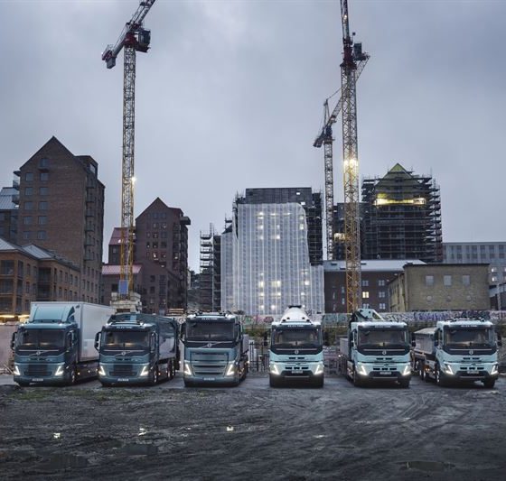 volvo trucks holcim