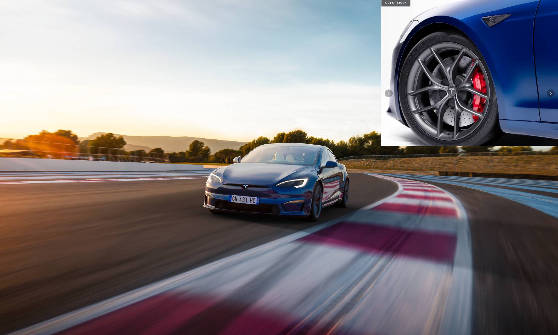 Tesla Model S Plaid Track Pack sold out
